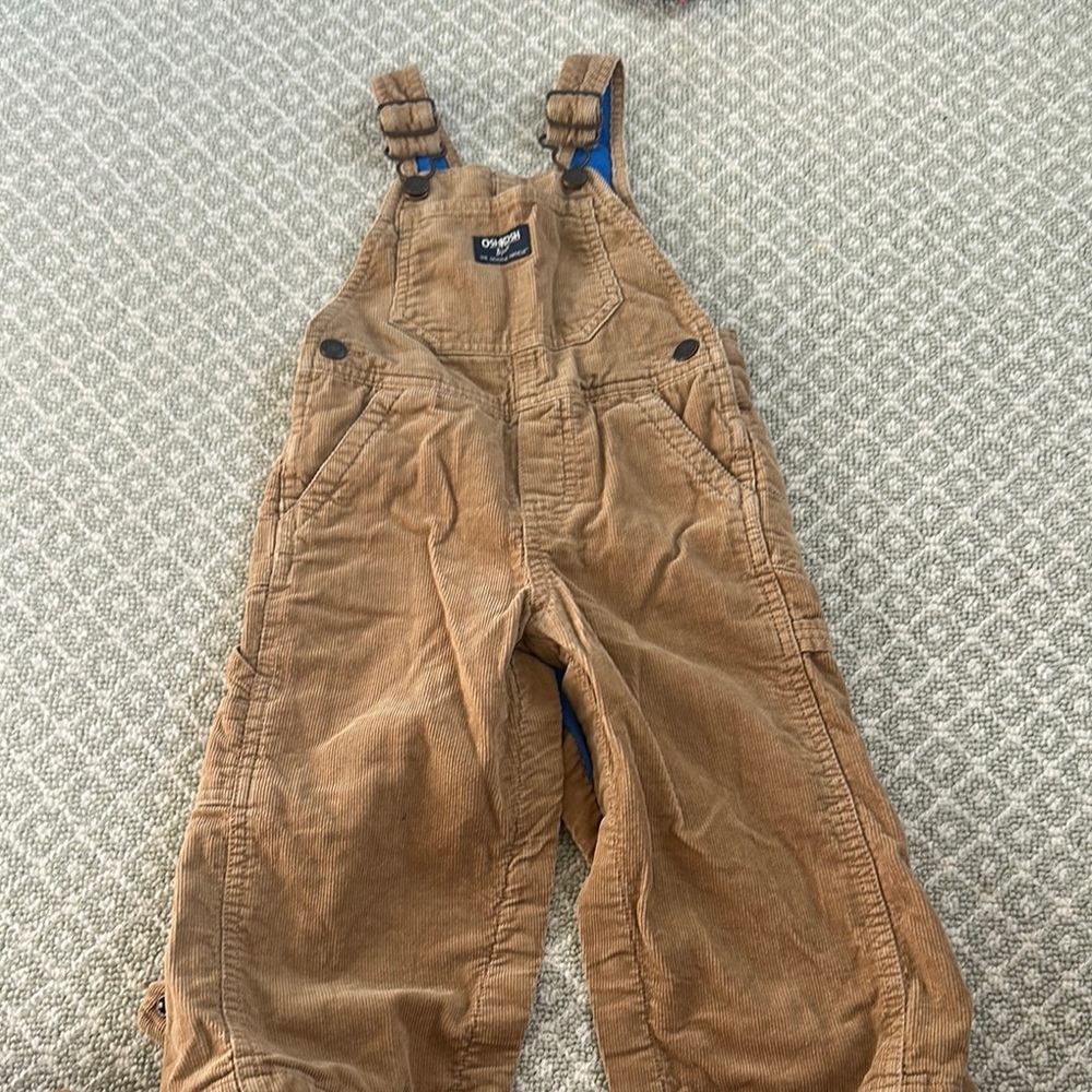 OshKosh B'gosh Kids Brown Overalls